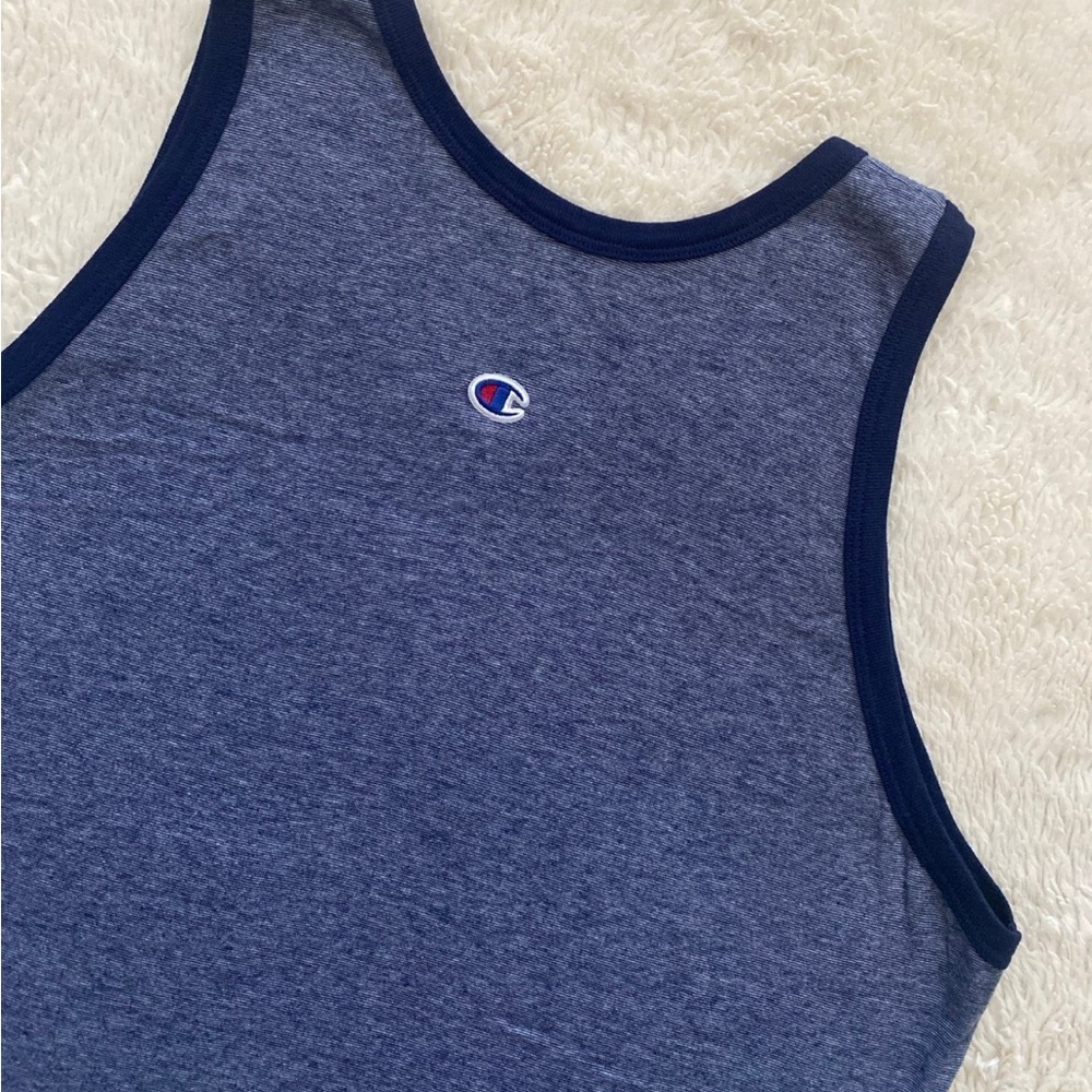 NWT Champion Men's Blue Tank Top Men’s Size Large . - Picture 7 of 12